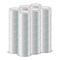Costway 36 Rolls Heavy Duty Clear Packaging Tape with 2.36"/1.89" Wide, 65.6 Yard Per Roll